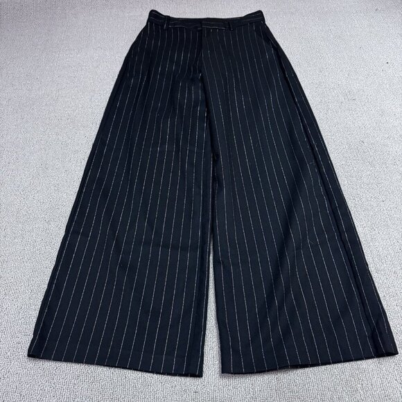 Gap Pants - Gap Pants Black Pinstripe Pockets Women’s Size 4 Petite